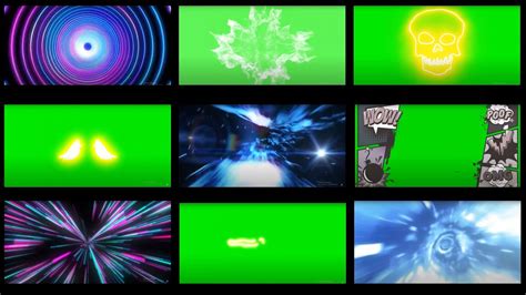free green screen effects.